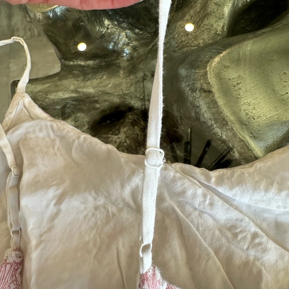 Feather Bone by Anthropologie. Eyelet Cropped Top. Overlap opening in back. - Picture 9 of 15